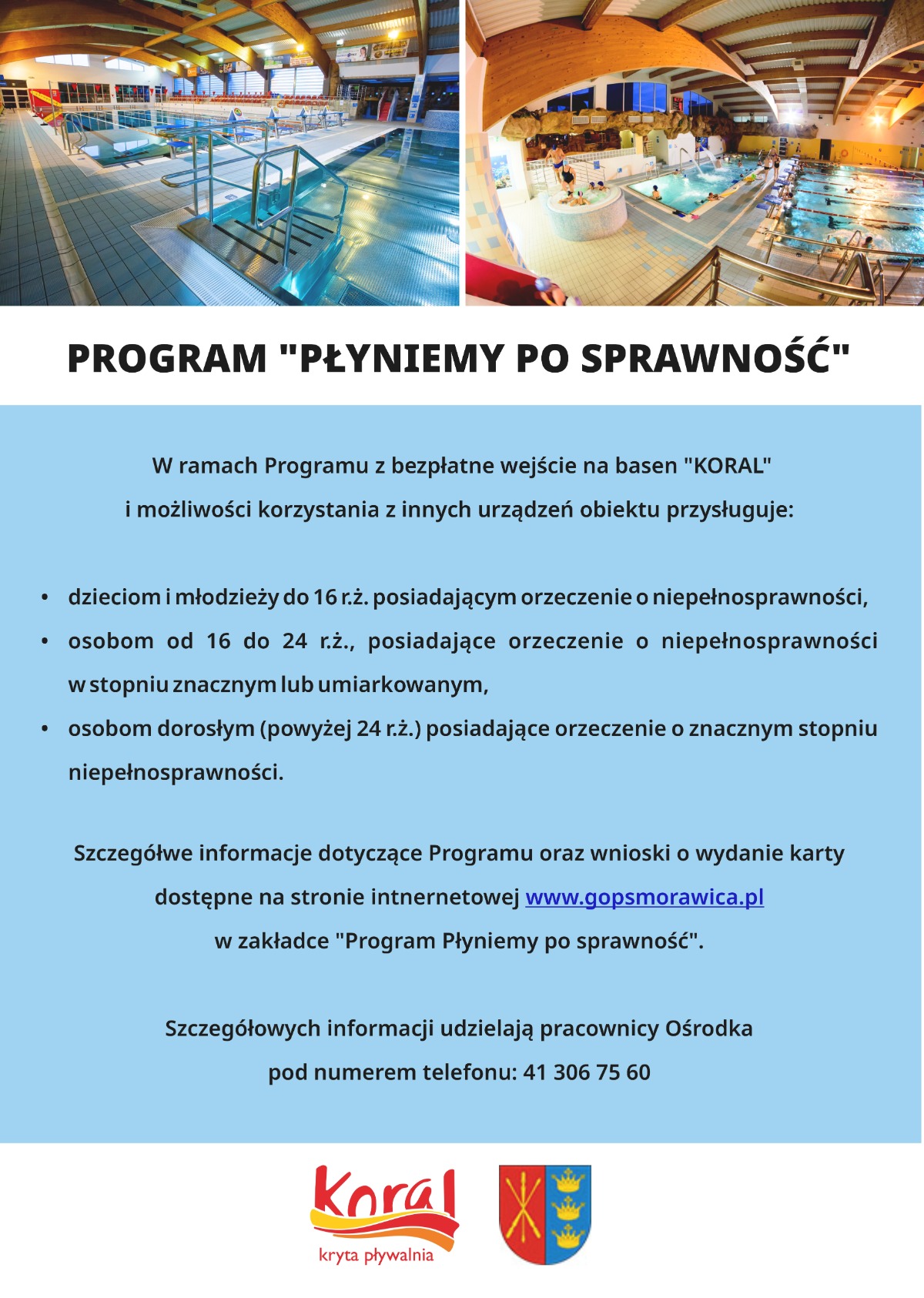 Program "Płyniemy po sprawność"